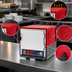 Thumbnail image #3 for Metro C5 3 Series Mobile Under Counter Moisture Heated Holding & Proofing Cabinet with Red Insulation Armour, Solid Door