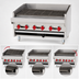 Thumbnail image #4 for American Range ADJ-72 72-Inch Countertop Adjustable Radiant Gas Charbroiler, 12-Burner