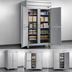 Thumbnail image #3 for Beverage Air Horizon Series Two-Section Top-Mounted Reach-In Freezer with Half-Solid Doors, 45.2 Cu. Ft.