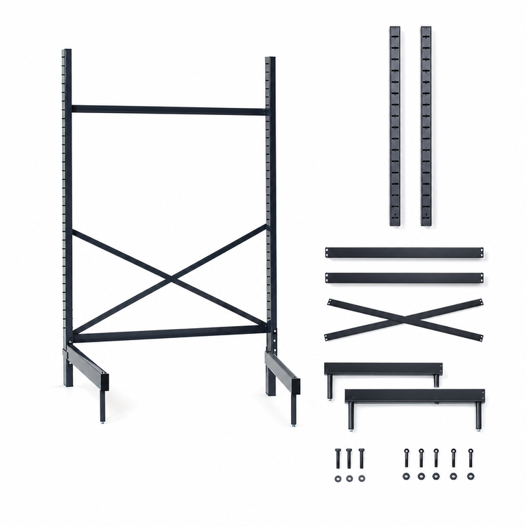 Product image #3 for Metro SmartLever 30 x 48 Cantilevered Shelving Starter Kit