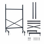 Thumbnail image #3 for Metro SmartLever SM863048-KIT Cantilever Shelving Starter Kit, Stationary Epoxy-Coated Steel, Fits 48" W x 30" D Shelves