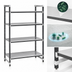 Thumbnail image #3 for Cambro Camshelving Elements XTRA 4-Tier Solid Stationary Starter Polymer Shelving Unit, 24