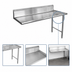 Thumbnail image #3 for Omcan 36-Inch Right-Side Straight Clean Dish Table, 304 Stainless Steel