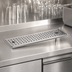 Thumbnail image #3 for Glastender 18-Inch Stainless Steel Drop-In Rinser Faucet Drain Tray