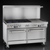 Thumbnail image #3 for Southbend Ultimate 60-Inch Gas Restaurant Range with Open Burners, 48-Inch Griddle, Standard Oven and Cabinet Base