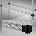 Thumbnail image #3 for Quad-Adjust 72-Inch x 21-Inch Chrome-Plated Commercial Wire Shelf