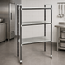 Thumbnail image #3 for Camshelving Elements XTRA 24-Inch Deep x 48-Inch Long x 81-Inch High Solid 4-Shelf High Density Top Rail Stationary Starter Unit