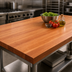 Thumbnail image #3 for Boos Block American Cherry Edge Grain Kitchen Countertop, 120 x 30 x 2-1/4 Inches, Varnique Finish
