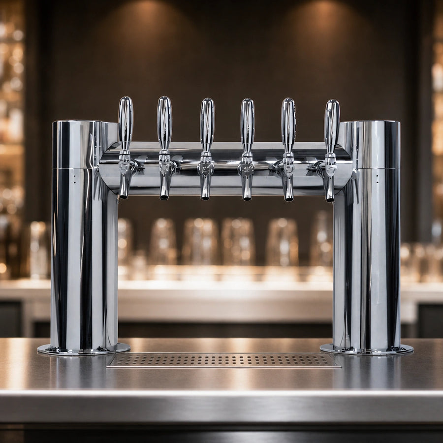 Six-Faucet Capacity