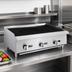 Thumbnail image #4 for 36-Inch Natural Gas Countertop Charbroiler with Manual Controls