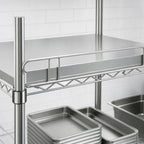 Thumbnail image #3 for Eagle Group SL60-4S 60-Inch Stainless Steel Solid Shelf Ledge, 4-Inch High