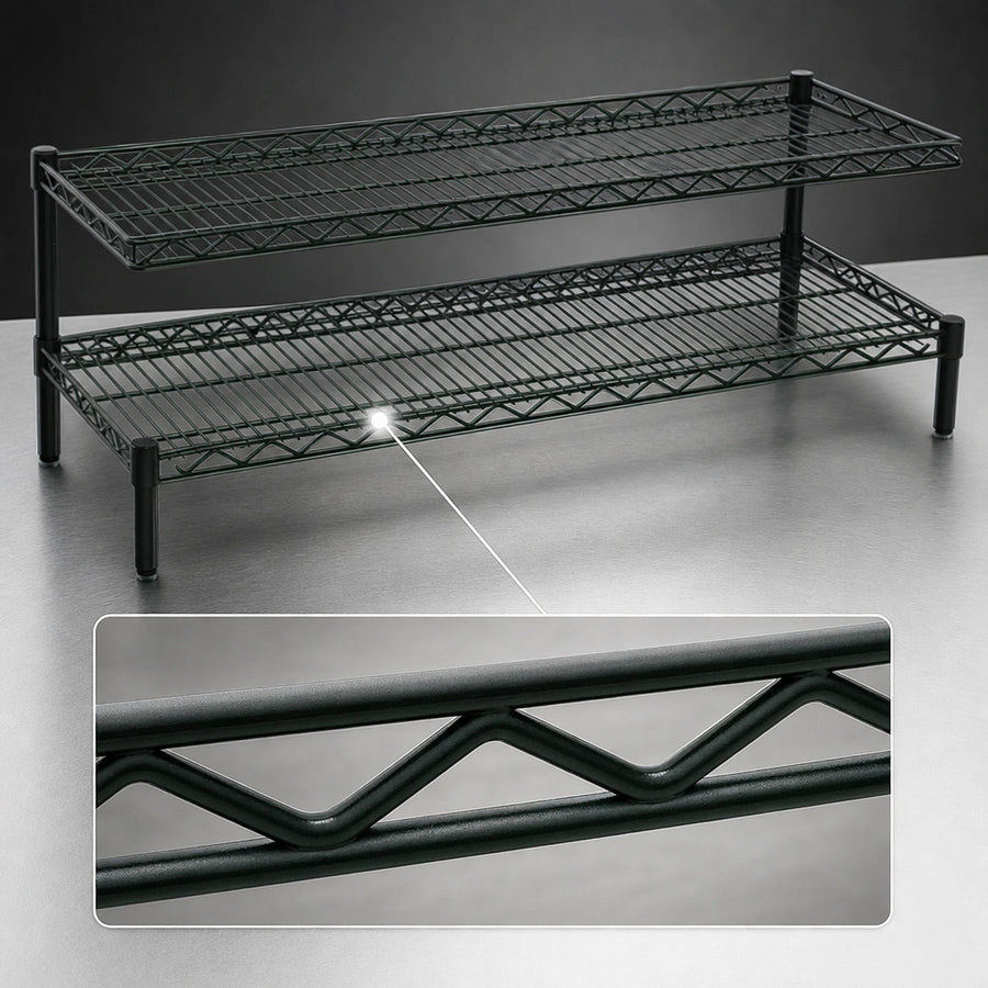 Patented QuadTruss Bottom Shelf