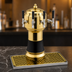 Thumbnail image #3 for Glastender Zeus 4-Faucet Glycol-Cooled Countertop Draft Dispensing Tower, Mirror Finish
