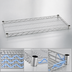 Thumbnail image #3 for Eagle Group QuadTruss 24-Inch x 21-Inch Electropolished 304 Stainless Steel Wire Shelf