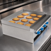 Thumbnail image #3 for Comstock-Castle Countertop Gas Potato Pancake Griddle, 48 Inch x 24 Inch Cooking Surface, Manual Controls, 100,000 BTU