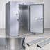 Thumbnail image #3 for Kold-Front Indoor Floorless Walk-In Cooler with Pre-Charged Remote Refrigeration, 10' x 8', Galvalume