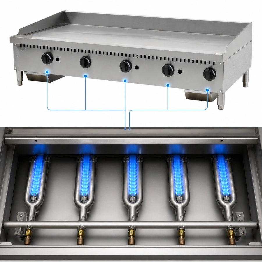 Five-Burner Heat System