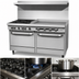 Thumbnail image #3 for Southbend S-Series 60-Inch Commercial Gas Restaurant Range with 6 Open Burners, 24-Inch Thermostatic Griddle, and 2 Cabinet Bases