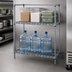 Thumbnail image #3 for Quantum Tank and Beverage Container Two-Tier Modular Wire Dunnage Rack, 42 x 18 x 54 Inches, Gray Epoxy Antimicrobial Finish