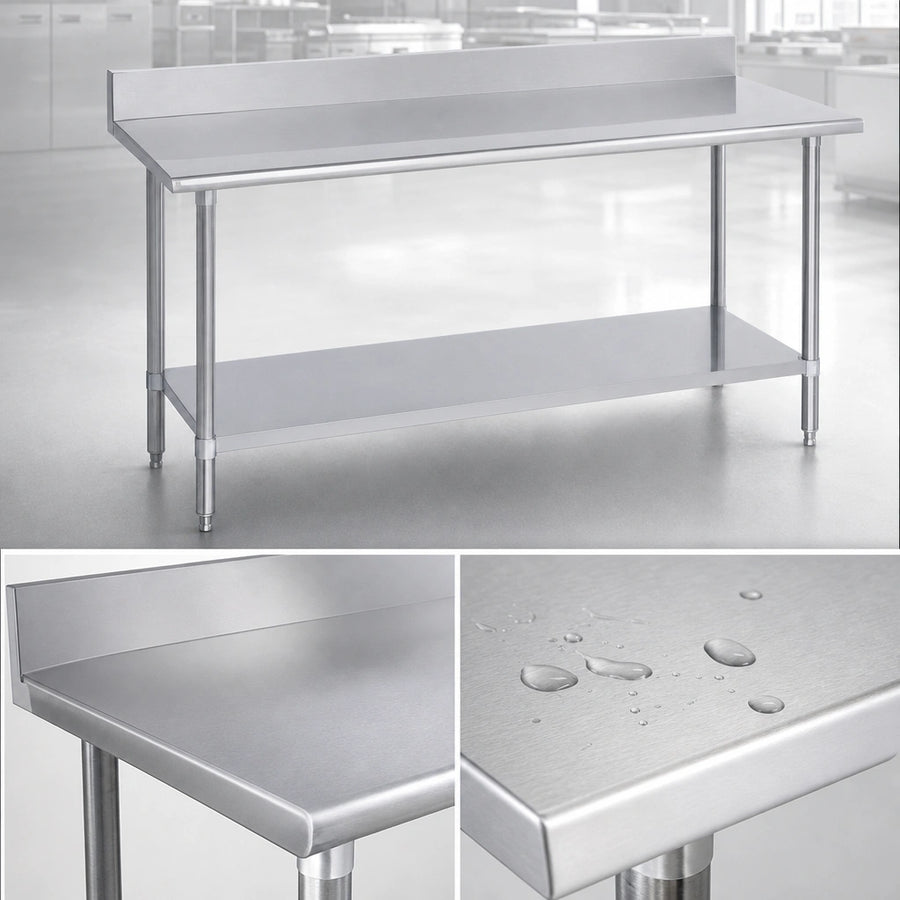14-Gauge 300 Series Stainless Steel Top