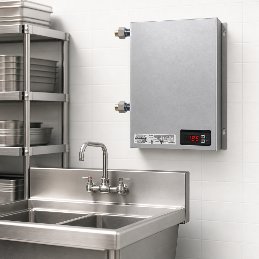 Wall-Mounted Tankless Design