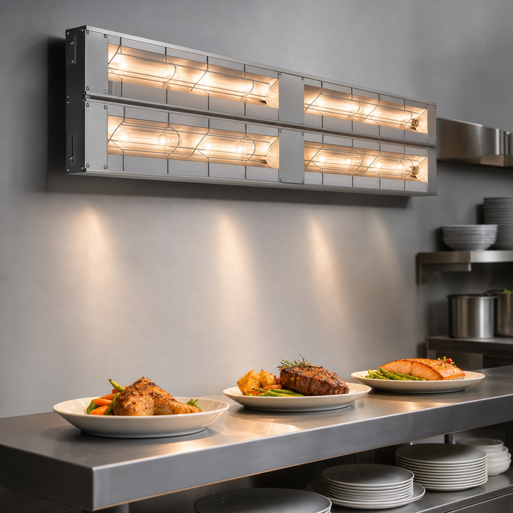Product image #3 for Hatco Glo-Ray® 42-Inch Double Lighted Infrared Strip Heater