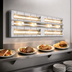 Thumbnail image #3 for Hatco Glo-Ray 120-Inch Double Lighted Infrared Strip Heater, Aluminum, 6200 Watt