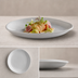 Thumbnail image #4 for American Metalcraft Crave Collection 9-Inch Round Coupe Melamine Plate, Cloud