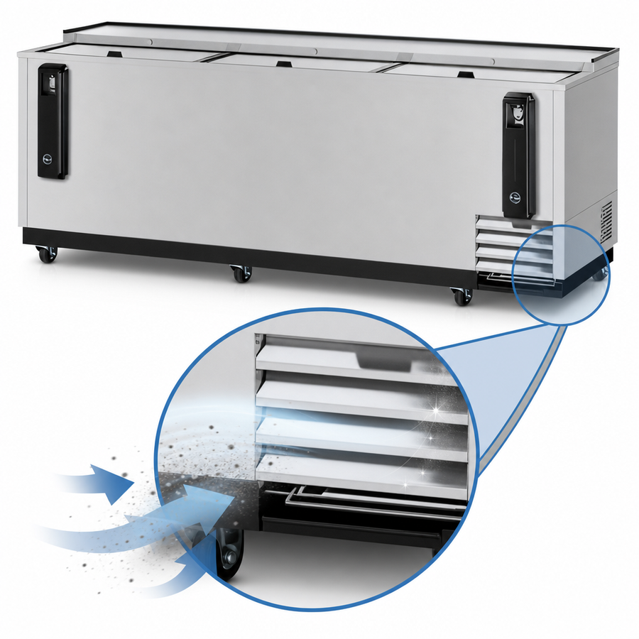 Self-Cleaning Condenser