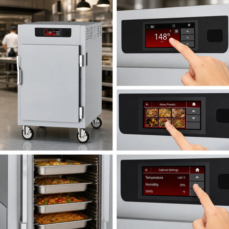 6.8-Inch Touch Screen Controls