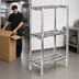 Thumbnail image #3 for Lifetime Tough Fully Assembled 3-Shelf Aluminum Channel-Style Dunnage Shelving, 72