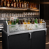 Thumbnail image #3 for Glastender Back Bar Glass Ice Display Unit for Bottled Beverages, 24 Inch W x 12 Inch D x 9 Inch H