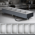 Thumbnail image #3 for Vollrath 6-Well Drop-In Electric Hot Food Well Unit with Manifold Drain and Infinite Controls, 208V