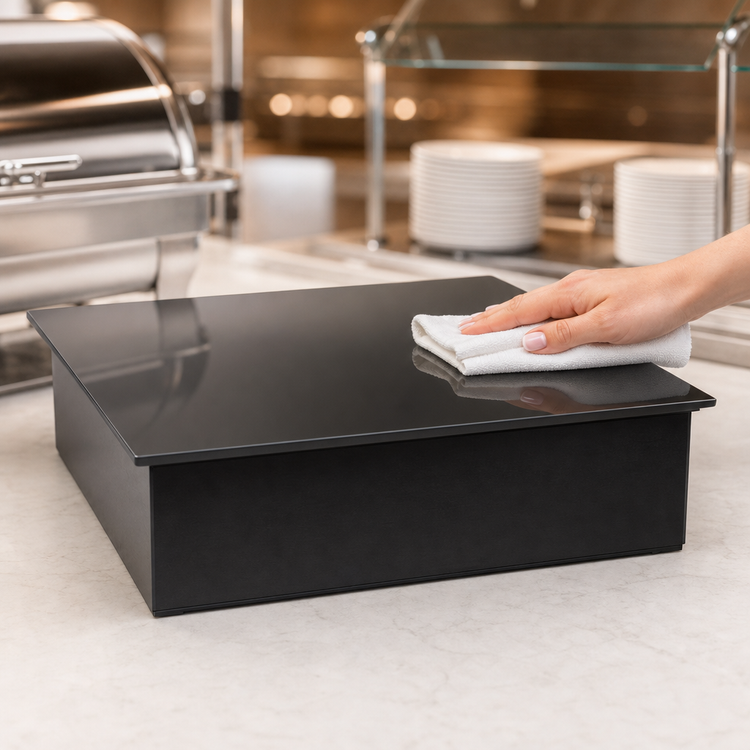 Product image #3 for CookTek Silenzio™ B1001-D Drop-In Induction Buffet Warmer, 15-Inch Square