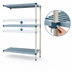 Thumbnail image #3 for MetroMax Q 4-Shelf Add-On Polymer/Wire Shelving Unit, 42W x 18D x 63H