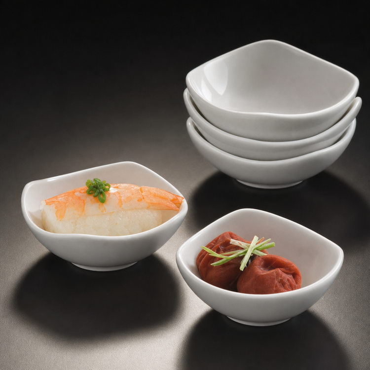 Product image #3 for Squound Ceramic Sauce Cup, 1-1/2 oz., 2-3/4 in. Dia. x 1 in. H