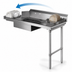 Thumbnail image #3 for CMA Dishmachines SR-48 48-Inch Straight Soiled Dish Table with 20-Inch x 20-Inch Pre-Rinse Sink, Right-to-Left Operation