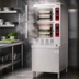 Thumbnail image #4 for Vulcan PowerSteam Gas Convection Steamer with 2 Compartments, 24-Inch Cabinet Base, 6-Pan Capacity