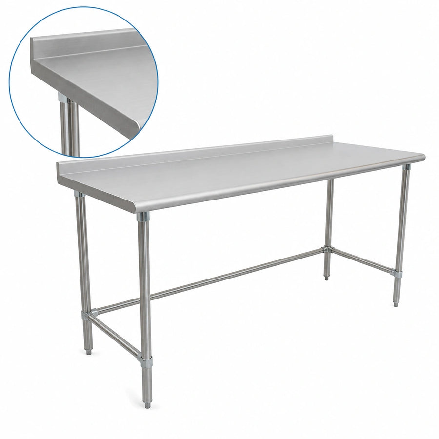 16-Gauge Stainless Steel Top