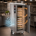 Thumbnail image #3 for FWE MT-1220-15 Mobile Moisture-Temp Heated Holding Cabinet, 15 Full-Size Pan Capacity, Stainless Steel