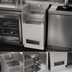 Thumbnail image #3 for Krowne Royal Series 18-Inch x 24-Inch Freestanding Stainless Steel Underbar Hybrid Hand/Dump Sink