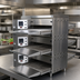 Thumbnail image #3 for Middleby Marshall PS520G-3 Triple-Deck Countertop Gas Conveyor Pizza Oven