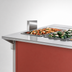 Thumbnail image #3 for Vollrath 4-Series Signature Server Stainless Steel Countertop Plate Rest, Customer Side, 74 Inch W x 7 Inch D