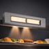 Thumbnail image #3 for Hatco Ultra-Glo 54-Inch Double Ceramic Infrared Strip Heat Lamp Food Warmer with Aluminum Housing