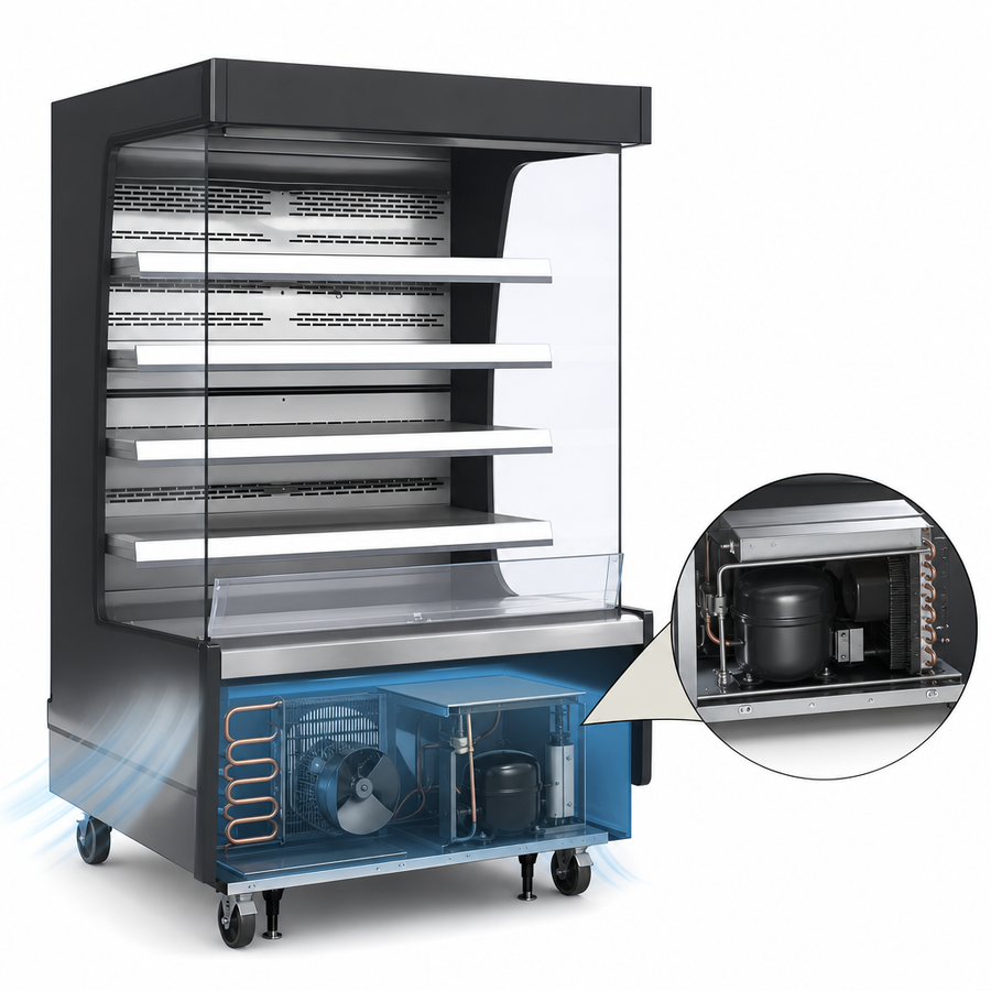 Bottom-Mount Self-Contained Refrigeration