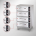 Thumbnail image #3 for Hatco HDW-4 Freestanding Standard-Width Four-Drawer Warming Drawer