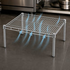 Thumbnail image #3 for Metro Super Erecta P2430NC 24 x 30 Inch Chrome Open-Wire Dunnage Rack Platform, 14-1/2 Inch High
