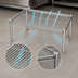 Thumbnail image #3 for Metro Super Erecta Chrome Open-Wire Dunnage Rack Platform, 36 x 24 Inches, 14-1/2 Inches High