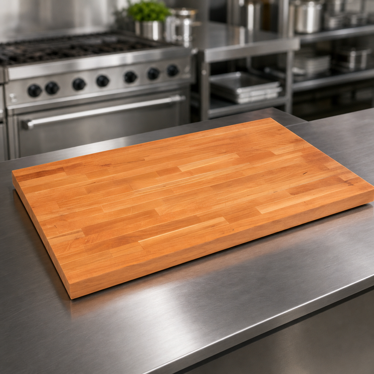 Product image #3 for Boos Block American Cherry Edge Grain Kitchen Countertop, 72 x 48 x 1-3/4 Inch, Varnique Finish
