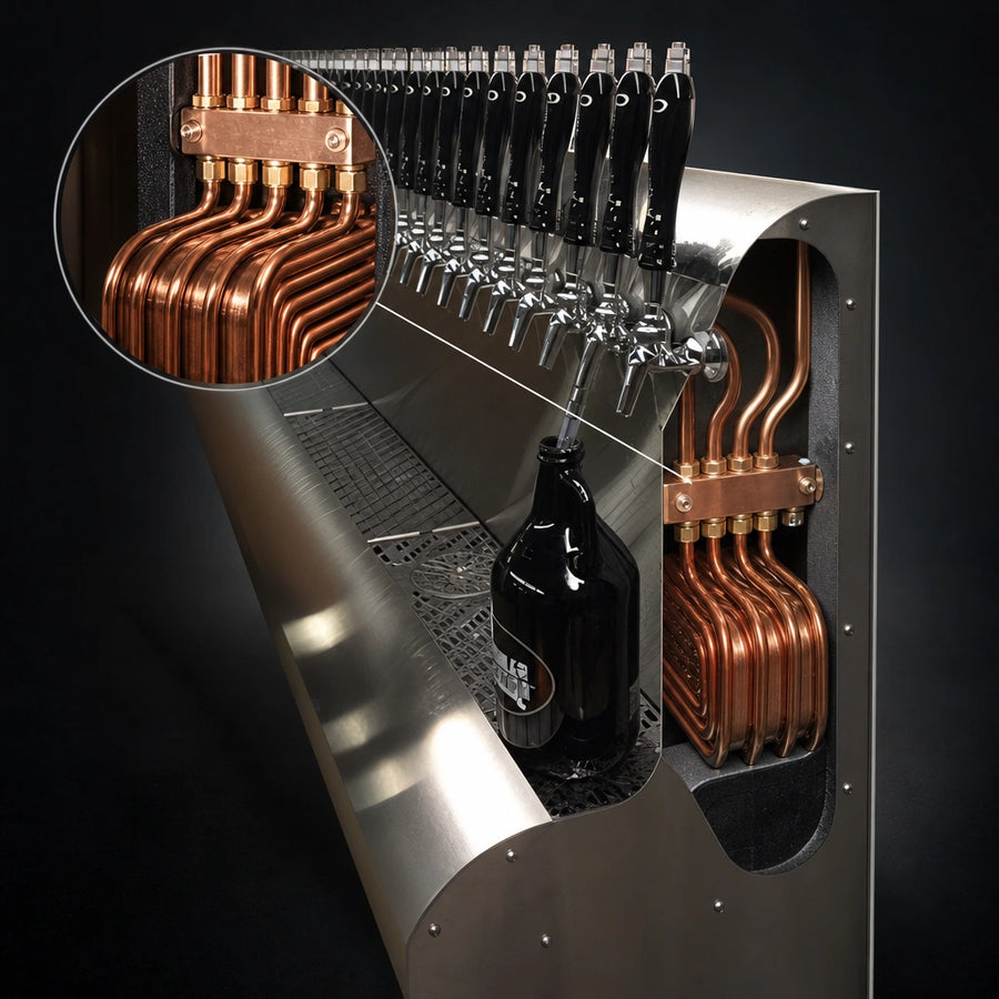 Glycol-Cooled Dispensing Head